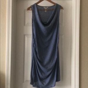 Cowl neck Maternity dress